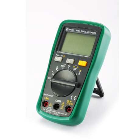 Mini Multímetro Digital com Medição de Frequência 10A (AC/DC) CAT III 600V ST03007 SATA-4d8c722d-5655-4f43-8ece-017c7e27727b