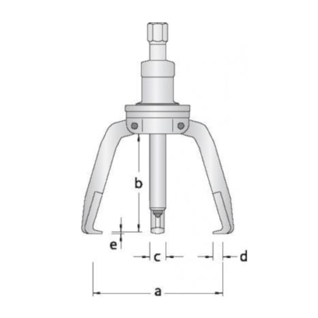 Mini Saca Polia com 2 Garras 70mm 8562-2 GEDORE-cd3c66cf-cb55-4143-a5df-ddf936ff5a88