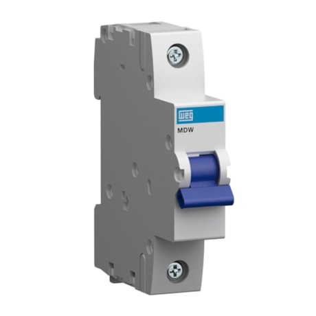 Minidisjuntor Termomagnético 1P DIN 2A C 5KA MDWP-C2-1 WEG-9692fe0a-a3da-4873-8ded-1e1931a53f9c