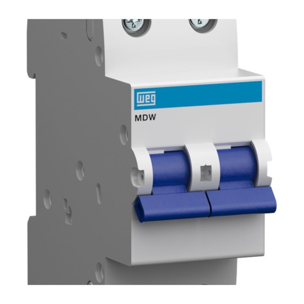 Minidisjuntor Termomagnético 2P DIN 16A C 5KA MDWP-C16-2 WEG-2f9eab14-bd67-4ed4-95ee-7ecd9c14feef