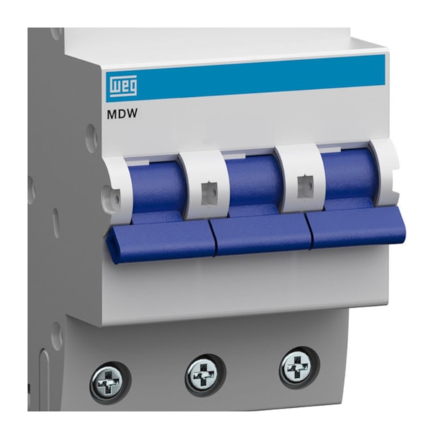 Minidisjuntor Termomagnético 3P DIN 16A C 5KA MDWP-C16-3 WEG-ea0c935f-92fc-46d0-a5f3-af752c34bbe6