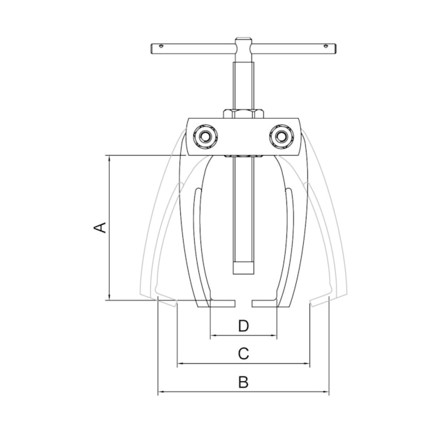 Minissacador de Polias 2 Garras 2.1/4'' 44030001 TRAMONTINA PRO-873c683b-8e7c-495d-a741-d7a6d120f383