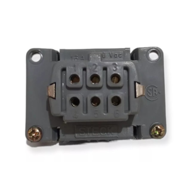 Miolo Fêmea para Carcaça 6P 16A 600V SMB06 STECK-ee16c7bd-218b-4a72-86e5-e298fef936e8