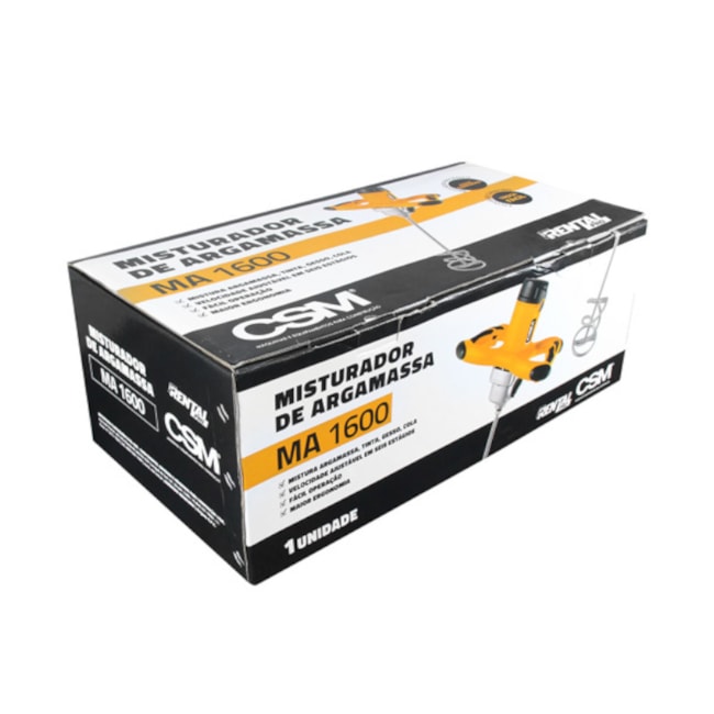 Misturador de Argamassa 1600W 700RPM 220V MA 1600 CSM-4105d6fc-edd2-4129-aca8-ddfa514307a0
