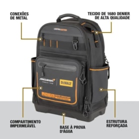 Mochila Para Ferramentas 18 Polegadas McLaren DWST60122-1 DEWALT