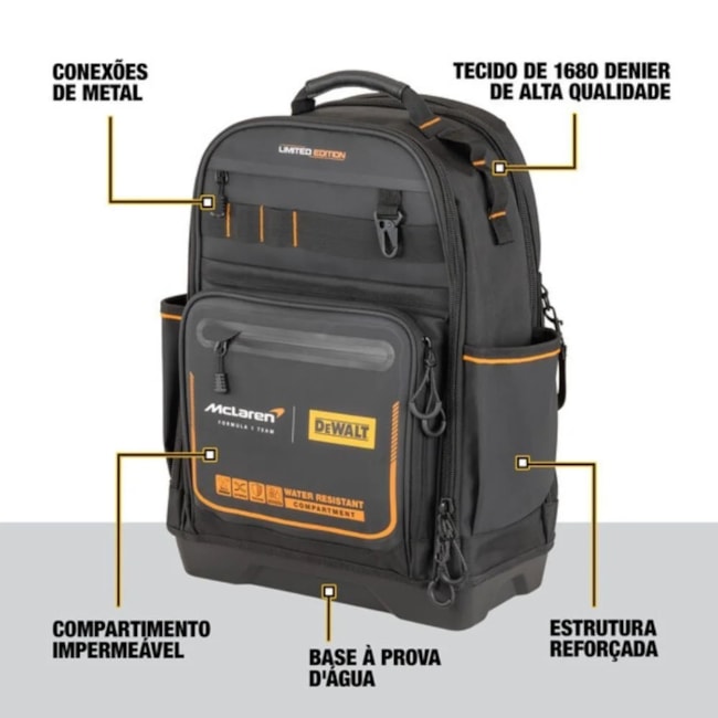 Mochila Para Ferramentas 18 Polegadas McLaren DWST60122-1 DEWALT-906b5f66-f2b7-4db8-b43a-067f3f161649