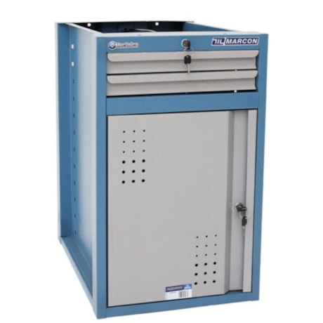 Módulo com 2 Gavetas e 1 Porta Abertura Lado Esquerdo J MARCON-4291a009-e601-4b42-b9c8-9b99efa38a74
