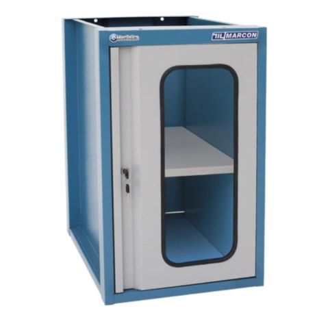 Módulo de 1 Porta Visor de Vidro Abertura Direita com Chave L MARCON-88acee6a-7d1a-40b1-aef2-021aadbcc646
