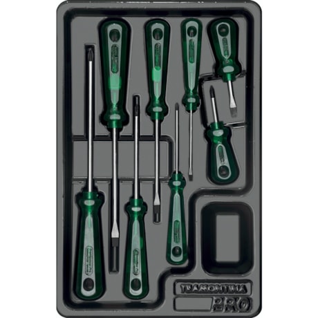 Módulo de Gaveta para Chaves de Fenda com 8 Peças 44980005 TRAMONTINA PRO-557013e0-d5ca-4619-bb19-f2dc3b1c2780