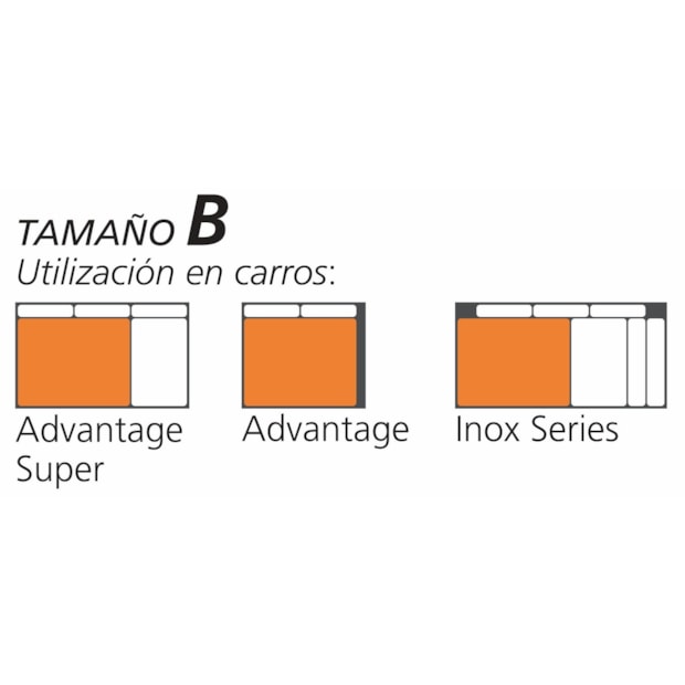 Módulo de Gaveta para Ferramentas com 5 Peças 44980021 TRAMONTINA PRO-9858dcbb-257b-4184-81b4-8c4f80753090