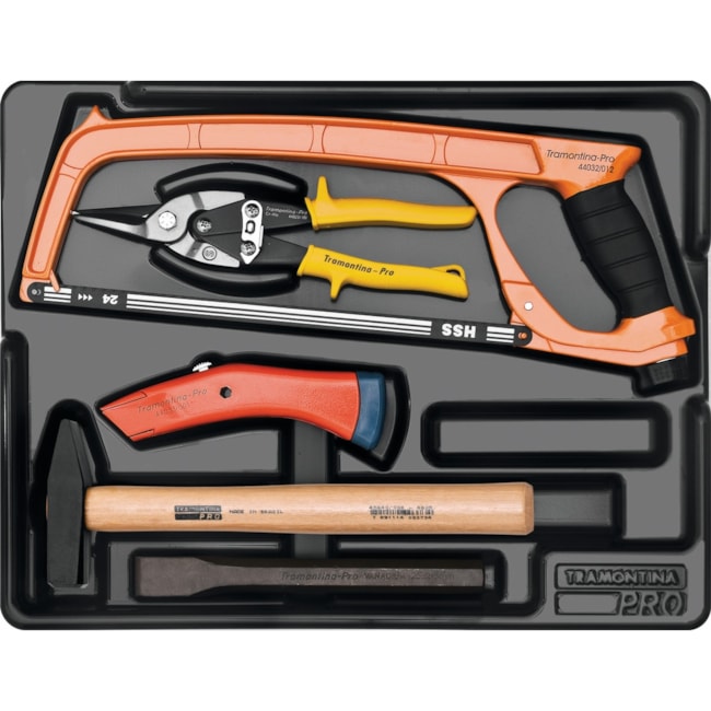 Módulo de Gaveta para Ferramentas com 5 Peças 44980021 TRAMONTINA PRO-b50cc430-f15c-4a0e-875f-d7d8566c0f96