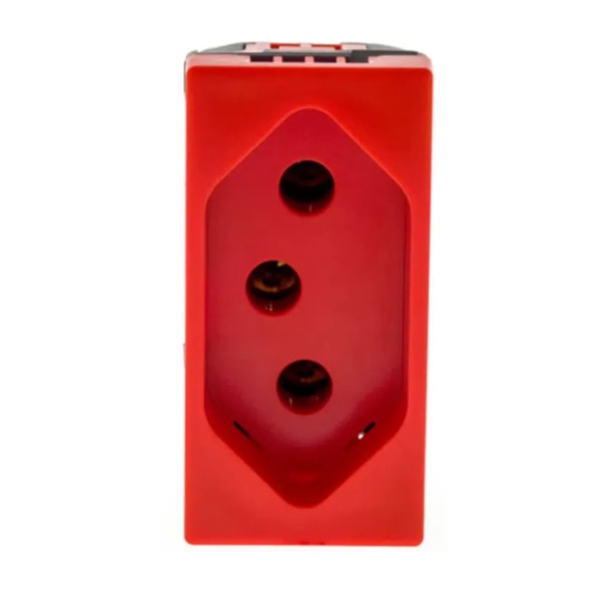 Módulo de Tomada 2P+T 20A 250V Universal Vermelha 615079 PIAL-20fcb76c-b7af-48ee-bd2a-2797079796fe