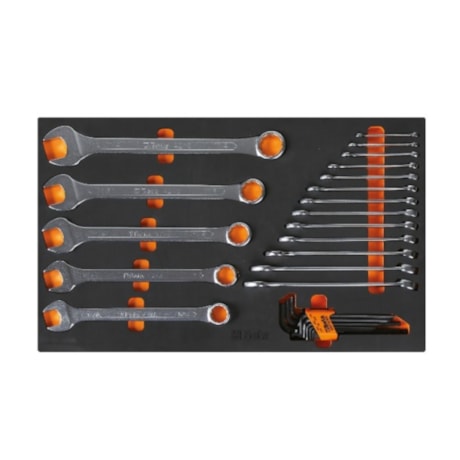 Módulo em Eva com Chaves Combinada/Hexagonal 27 Pecas M31 BETA-b772b115-6821-4796-a9f6-7c875ed5ce1d