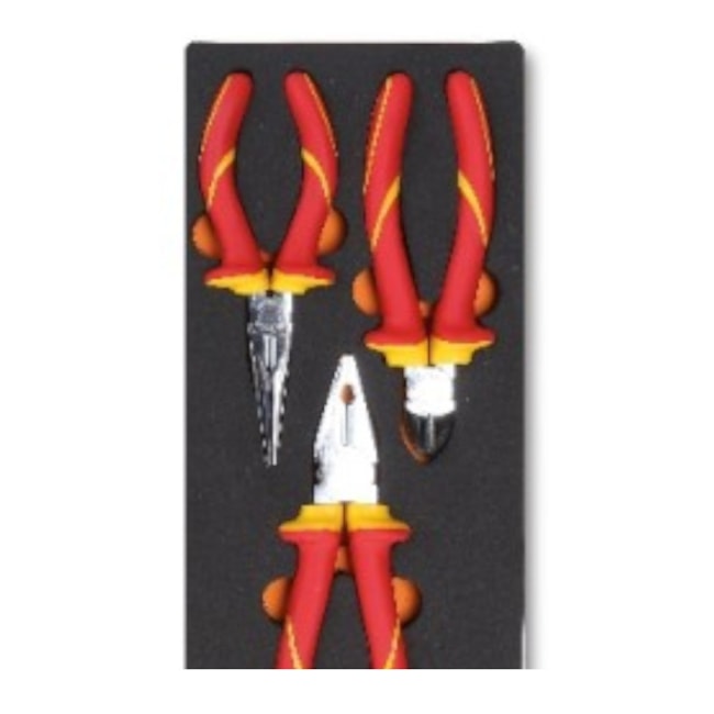 Módulo Eva com Jogo de Alicates Isolados 1000v 3 Peças M135 BETA-335342a6-da6d-4b63-a01a-d3976ab948ad