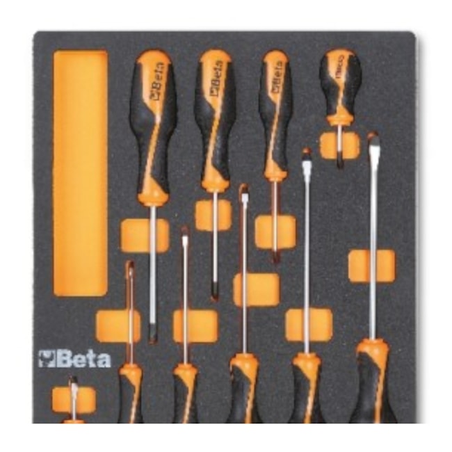 Módulo Eva com Jogo de Chaves Fenda e Philips 10 Peças M208 BETA-68bb4a2b-0671-4939-bd5f-097cf3773201