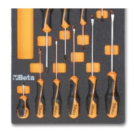 Módulo Eva com Jogo de Chaves Fenda e Philips 10 Peças M208 BETA-4a307829-39d3-4db6-9577-dc4899070d10