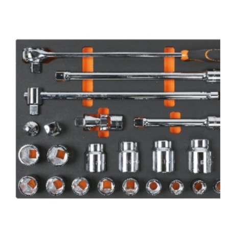 Módulo Eva com Jogo de Ferramentas 26 Peças M126 BETA-9a5edc72-2690-4054-badb-1e58f7479fe4