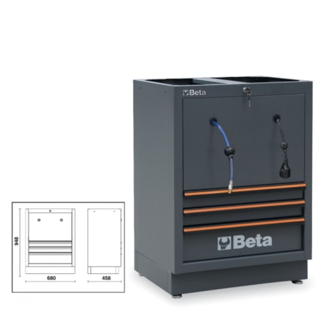 Módulo Fixo com 3 Gavetas e 2 Enroladores Embutidos C45PRO ACT BETA-185634fd-6163-46eb-af21-01f6429b33fe