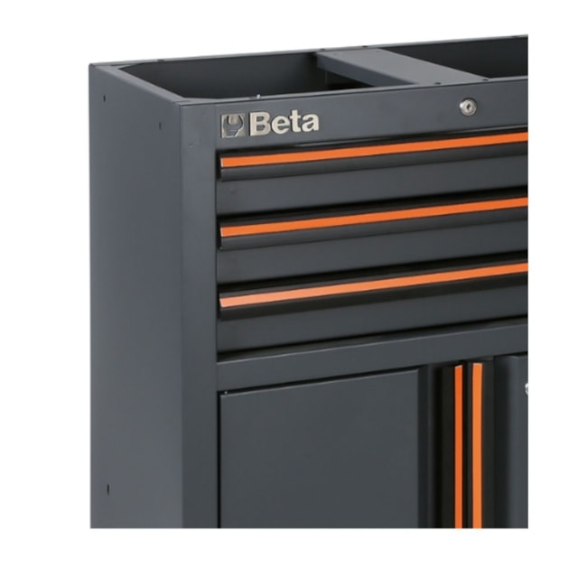 Módulo Fixo para Bancada com 3 Gavetas C45PRO/M3A BETA-44086bba-eb03-4599-97a6-c50f206039c4
