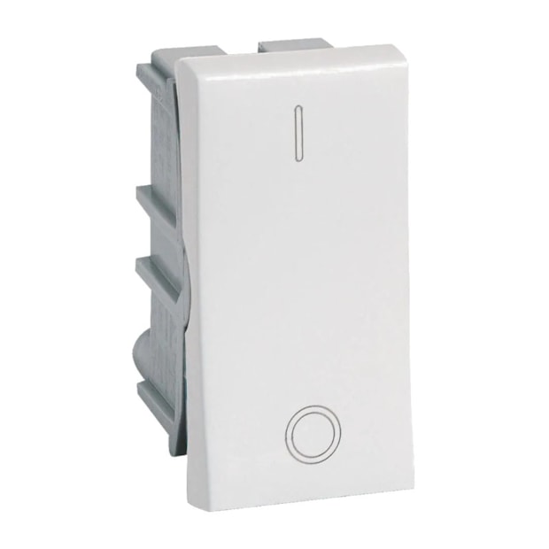 Módulo Interruptor Bipolar Simples Universal Branco 10A 250V 612005 PIAL-694e2f83-cec0-4581-b00b-8be668c7bd41