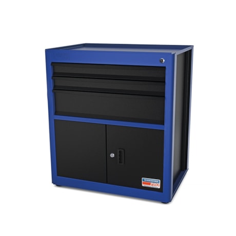 Módulo para Bancada com 3 gavetas e 2 Portas Azul 44954212 TRAMONTINA PRO-1eae5d9e-bd29-4f40-b0e2-7198d2f9bf11