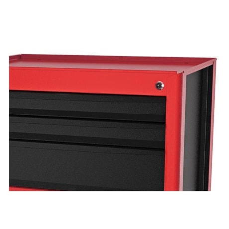 Módulo para Bancada com 3 Gavetas e 2 Portas Vermelho 44954312 TRAMONTINA PRO-39f7d48d-c867-413d-a381-eac3afa86fe8