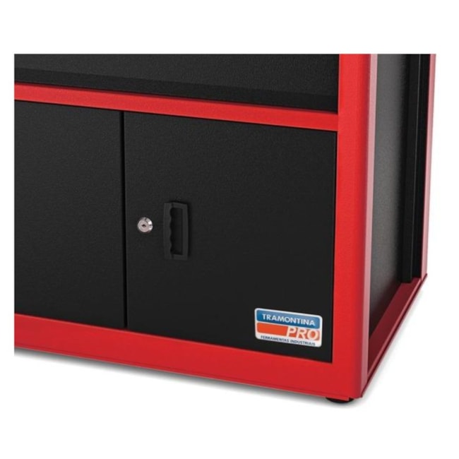 Módulo para Bancada com 3 Gavetas e 2 Portas Vermelho 44954312 TRAMONTINA PRO-8e6e6eaf-3a42-49e4-8033-36395c815993