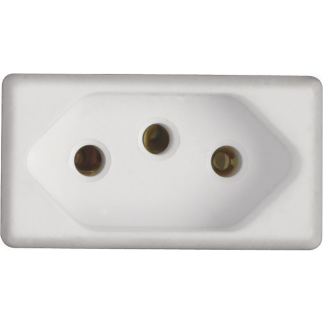 Módulo Tomada 2p+T Tramontina 20 a 250 v Branco 57115/038 TRAMONTINA ELETRIK-4e21723d-21ba-4666-a768-cd837084b02a