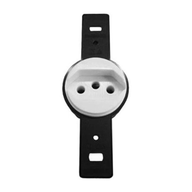 Módulo Tomada Hexagonal sem Placa 10A 2P+T 250V Branco 23.075N TRANSMOBIL-17ef85a8-0ac2-4913-ba5d-942ed42e4eab