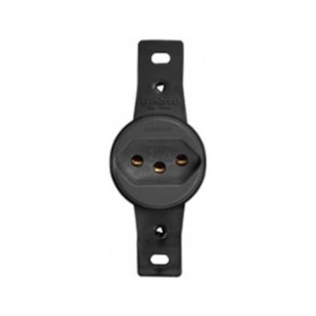 Módulo Tomada Hexagonal sem Placa 20A 2P+T 250V Preto 24.076N TRANSMOBIL-4ce82232-a9c7-4686-846e-278629ac8613