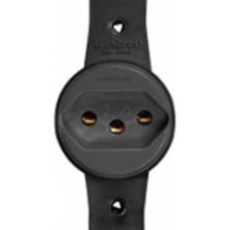 Módulo Tomada Hexagonal sem Placa 20A 2P+T 250V Preto 24.076N TRANSMOBIL-019e0dfd-c161-4d4b-9b30-f428760ab109