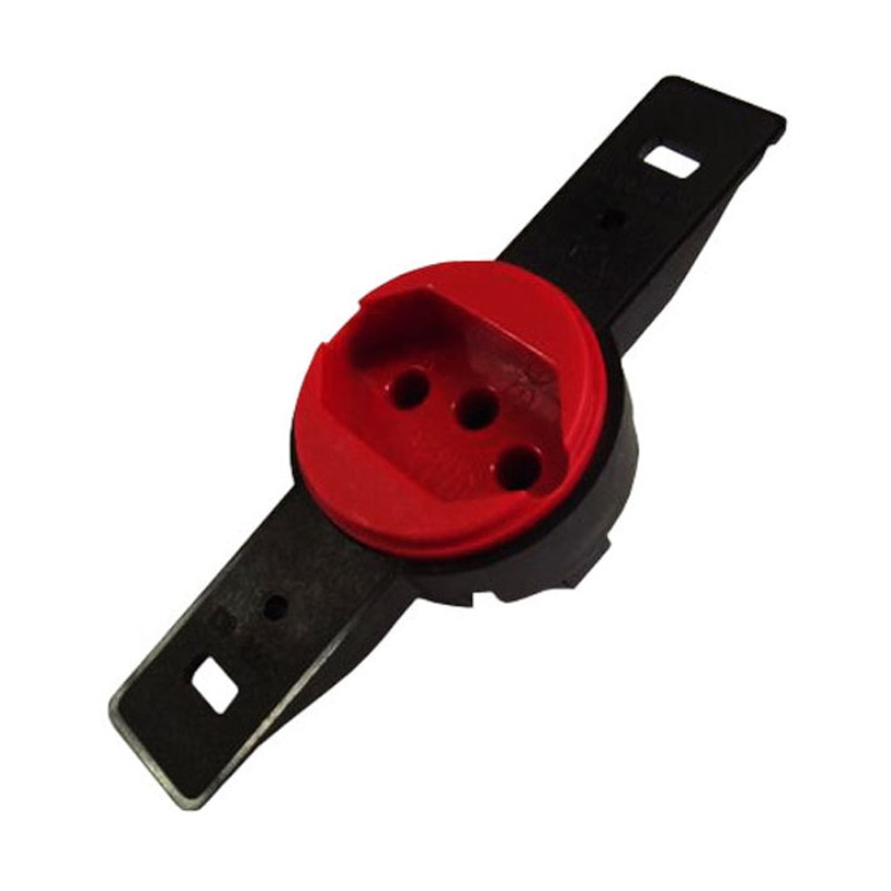Módulo Tomada Hexagonal sem Placa 20A 2P+T 250V Preto 24.076N