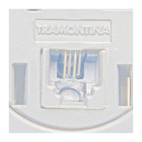 Módulo Tomada para Telefone Branco Universal 4P+RJ11 57115/050 TRAMONTINA ELETRIK-294e8c37-c3d1-4d2c-833b-a995904ddec7