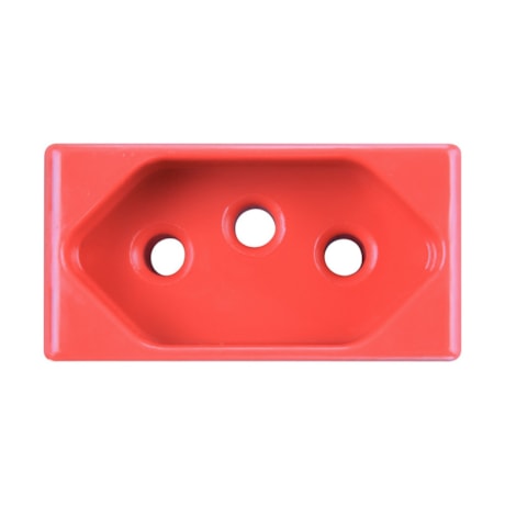 Módulo Tomada Vermelho 2P+T 20A 250V 57115/033 TRAMONTINA ELETRIK-f9d08320-d944-40ad-8f7e-4ced684c6e64