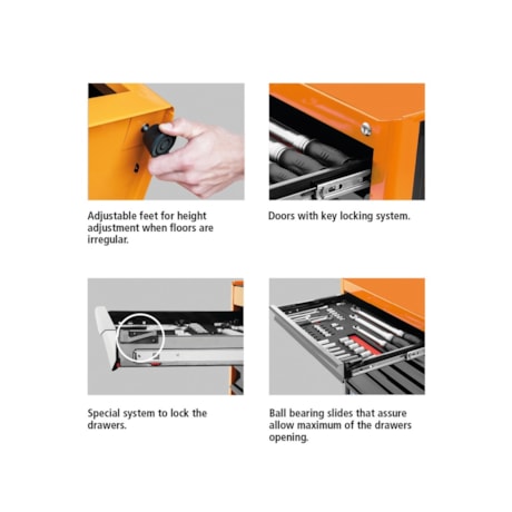 Módulos para Bancada com 8 Gavetas Cinza 44954415 TRAMONTINA PRO-69744f5a-7b2d-46d3-88c8-bd2c8e540092