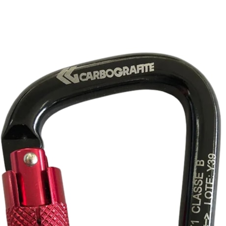 Mosquetão Assimétrico 22mm em Alumínio com Trava Dupla CG671 CARBOGRAFITE-cfd87713-ae75-454d-b7fc-4f89b0da2f60