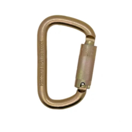 Mosquetão de Segurança 17mm Trava Tripla Aço Forjado VIC24302 VIC24302