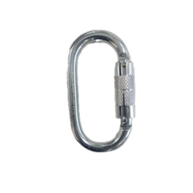 Mosquetão de Segurança Oval 17mm em Aço Forjado VIC24301 VICSA