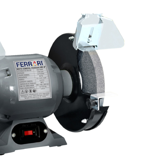 Moto Esmeril de Bancada 550W Bivolt ME-8 FERRARI-7609f7ef-c61c-423d-baaa-29b2dcd62e98