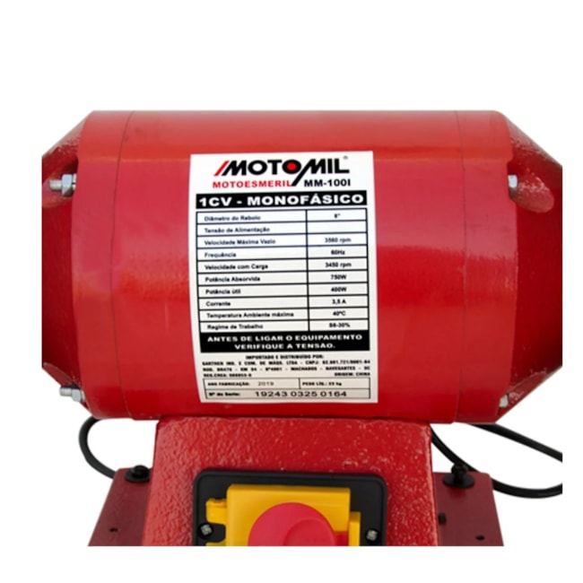 Moto Esmeril de Bancada 8