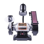 Moto Esmeril de Bancada e Lixadeira Cinta 1/2HP 60hz MR-46 MANROD Moto Esmeril de Bancada e Lixadeira Cinta 1/2HP 60hz MR-46 MANROD