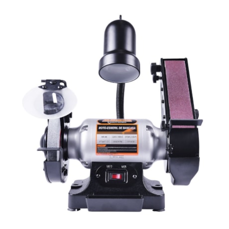 Moto Esmeril de Bancada + Lixadeira Cinta 1/2HP 220V MR-46 MANROD-36a89e74-83fa-443a-ae7a-49176766d9a6