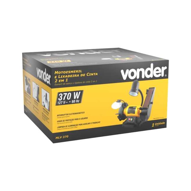Moto Esmeril e Lixadeira de Cinta 370W 2 em 1 MLV 370 VONDER-23444bce-0af0-4093-9305-fba126327043