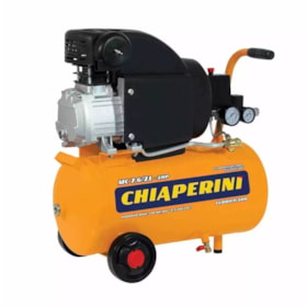 Motocompressor de Ar 7,6 Pés 21 Litros 2HP Monofásico MC 7.6/21L CHIAPERINI
														