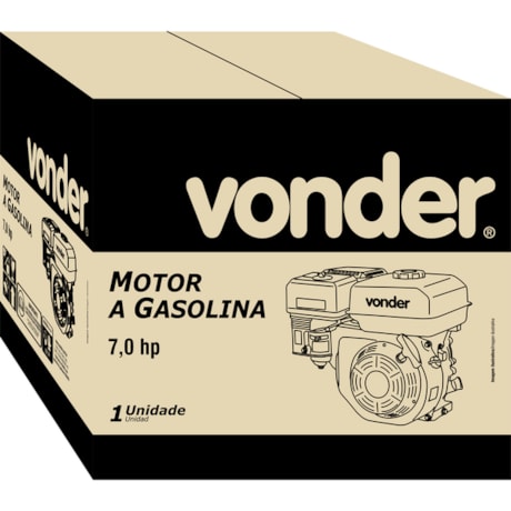 Motor a Gasolina 7HP 4 Tempos MGV7 6880007000 VONDER-03126e03-f10c-49b4-8a8a-7cb77ebc02db