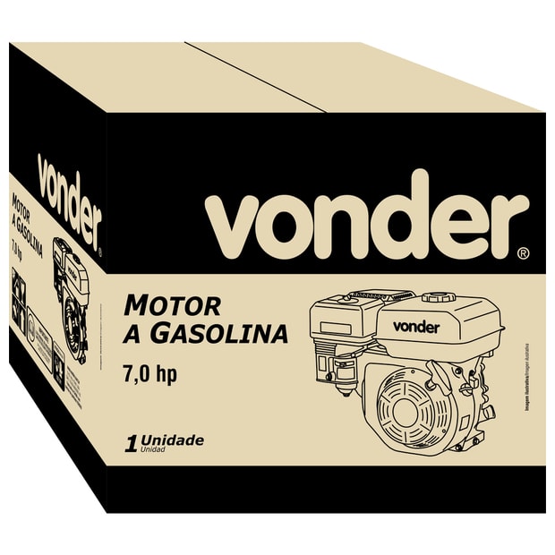 Motor a Gasolina 7HP 4 Tempos MGV7 6880007000 VONDER-618bdcd3-0ab1-4e05-ac42-a979aafe61f0