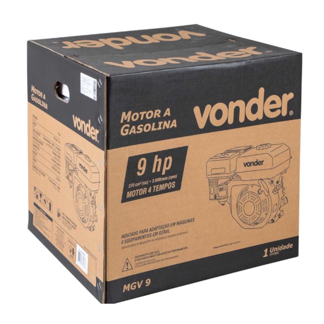 Motor a Gasolina 9,0 hp 4 Tempos 3600 RPM MGV 9 VONDER-2972b7f9-5517-419b-a555-4559ff1a6c99