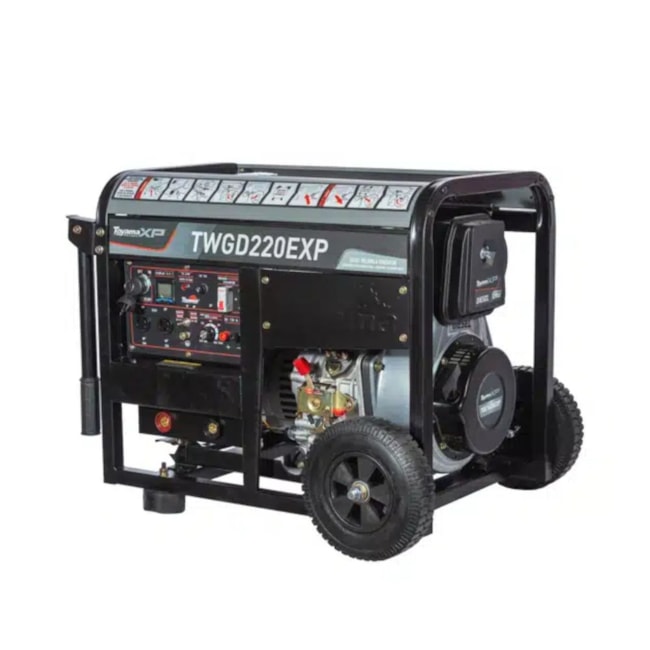 Motosoldadora Diesel 4/3.3KVA 200A FT40% Monofásico 220V TWGD220EXP TOYAMA-10895765-8f4e-4007-8182-e5158e5a78ec