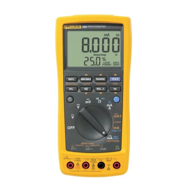 Multimedidor Digital de Processos 1000V AC/DC CAT IV 600V 789 FLUKE-08471810-5f09-4f34-a036-8d20a0ca3bc0