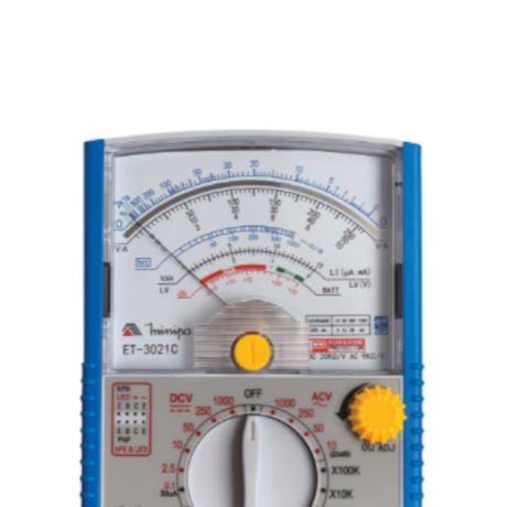 Multímetro Analógico 1000V DC/AC 10A ET-3021C MINIPA